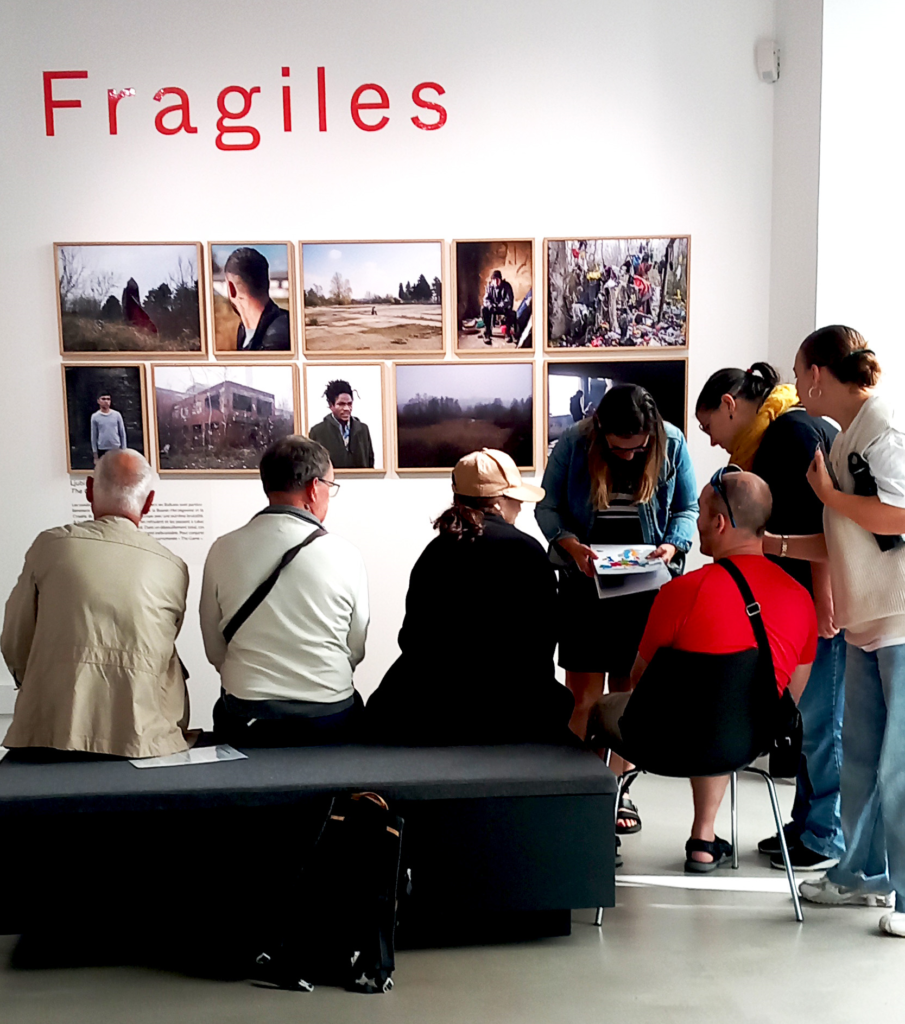 Visite adaptée de l'exposition Fragiles au Passage Sainte Croix à Nante
